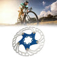 Stainless Steel Bike Disc Brake Rotor 180mm Blue