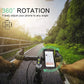 Waterproof Bike Phone Holder Bag with 360° Rotation